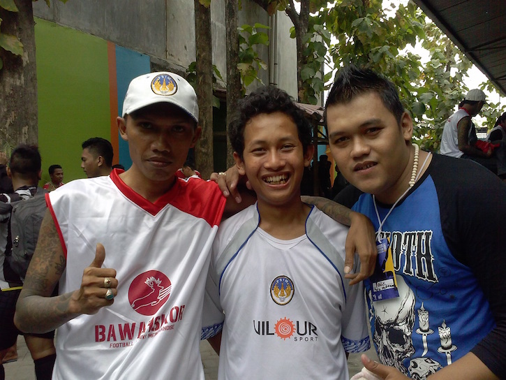 Adnan, Dimaz and Roli - Andy Fuller Adnan, Dimaz and Roli - Andy Fuller